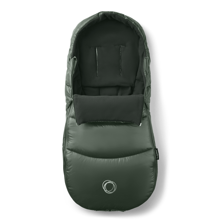 bugaboo footmuff green Bugaboo Footmuff Noir Limited Edition Midnight Green
