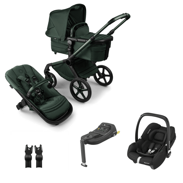 bugaboo fox amazon Bugaboo Fox 5 Noir Limited Edition Midnight Green