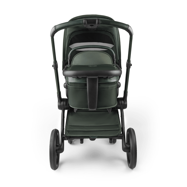 Bugaboo Wheels Bugaboo Fox 5 Cabriofix i-Size Travel System, Noir Limited Edition - Midnight Green