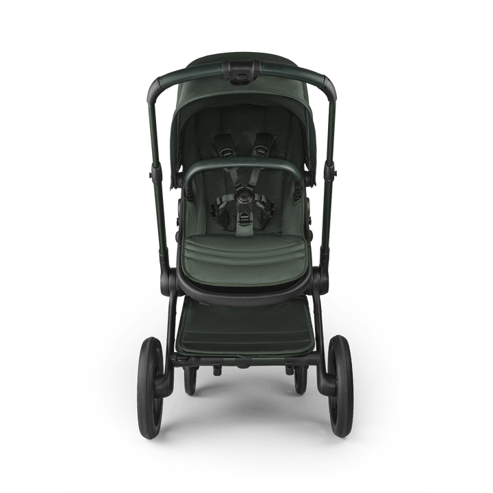 Bugaboo Wheels Bugaboo Fox 5 Cabriofix i-Size Travel System, Noir Limited Edition - Midnight Green