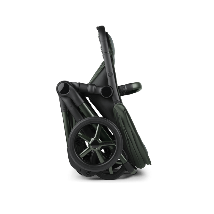 Bugaboo Wheels Bugaboo Fox 5 Cabriofix i-Size Travel System, Noir Limited Edition - Midnight Green