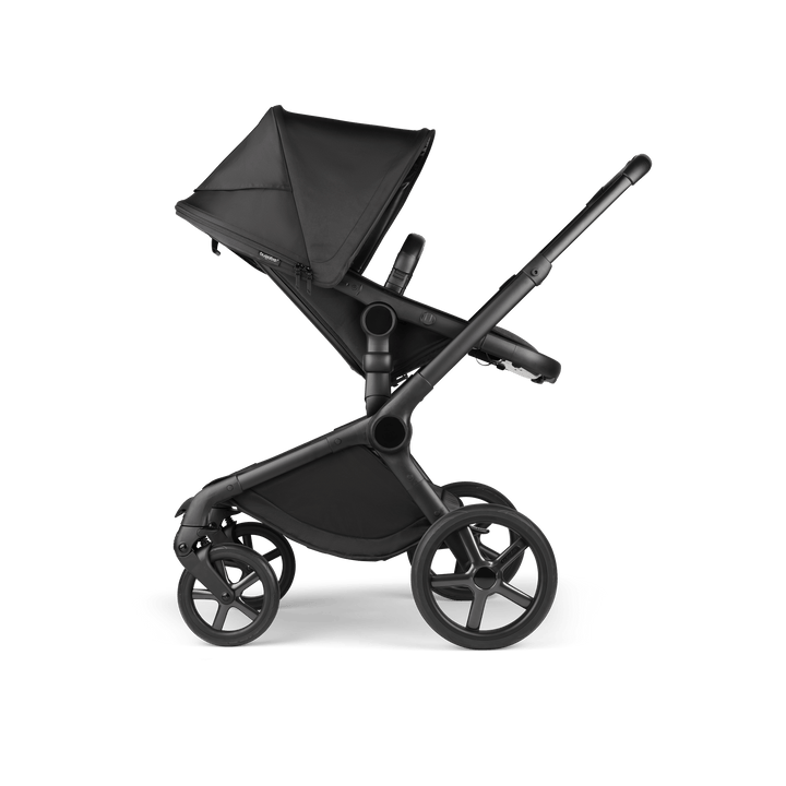 Bugaboo Wheels Bugaboo Fox 5 Cloud T Travel System, Noir Limited Edition - Black Moonlight