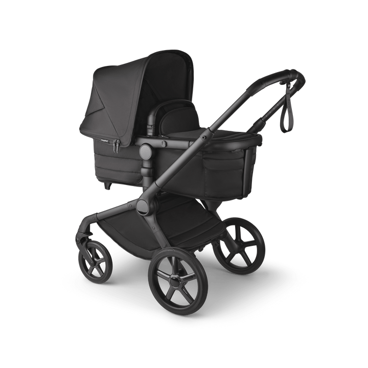 Bugaboo Wheels Bugaboo Fox 5 Cloud T Travel System, Noir Limited Edition - Black Moonlight