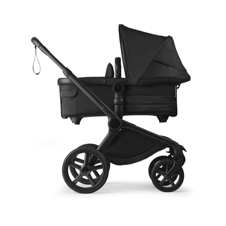 Bugaboo Wheels Bugaboo Fox 5 Cloud T Travel System, Noir Limited Edition - Black Moonlight