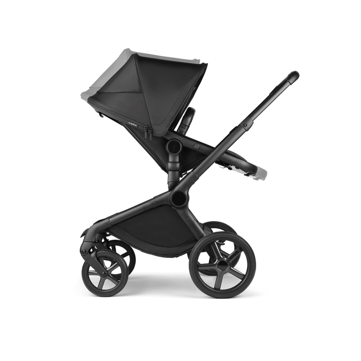 Bugaboo Wheels Bugaboo Fox 5 Cloud T Travel System, Noir Limited Edition - Black Moonlight