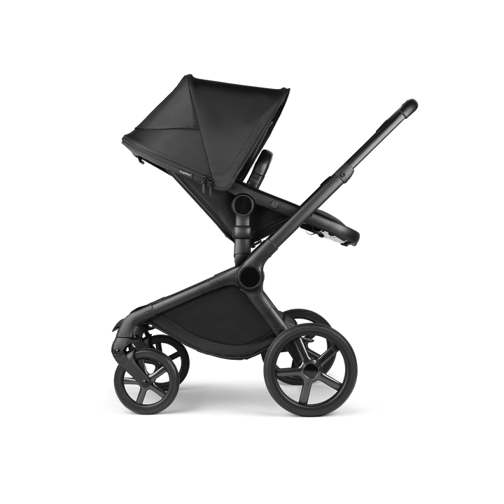 Bugaboo Wheels Bugaboo Fox 5 Cloud T Travel System, Noir Limited Edition - Black Moonlight