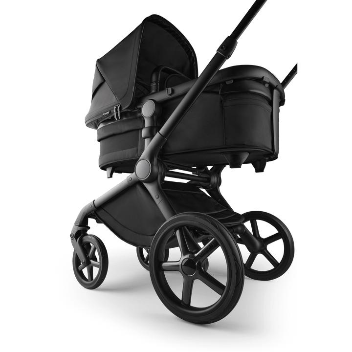 Bugaboo Wheels Bugaboo Fox 5 Cloud T Travel System, Noir Limited Edition - Black Moonlight