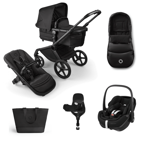 bugaboo fox 2 special edition Bugaboo Fox 5 Noir Limited Edition with Maxi-Cosi Pebble 360 PRO 2