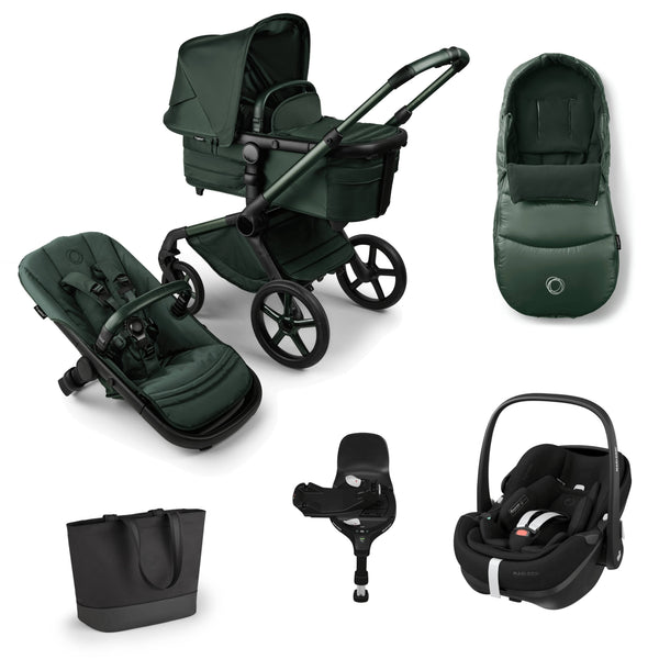 bugaboo fox 2 special edition Bugaboo Fox 5 Noir Limited Edition with Maxi-Cosi Pebble 360 PRO 2