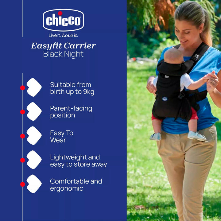 Chicco Baby Carriers Chicco Easy Fit Baby Carrier - Black Night