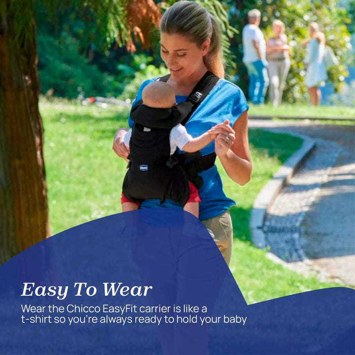 Chicco Easy Fit Baby Carrier Black Night – UK Baby Centre