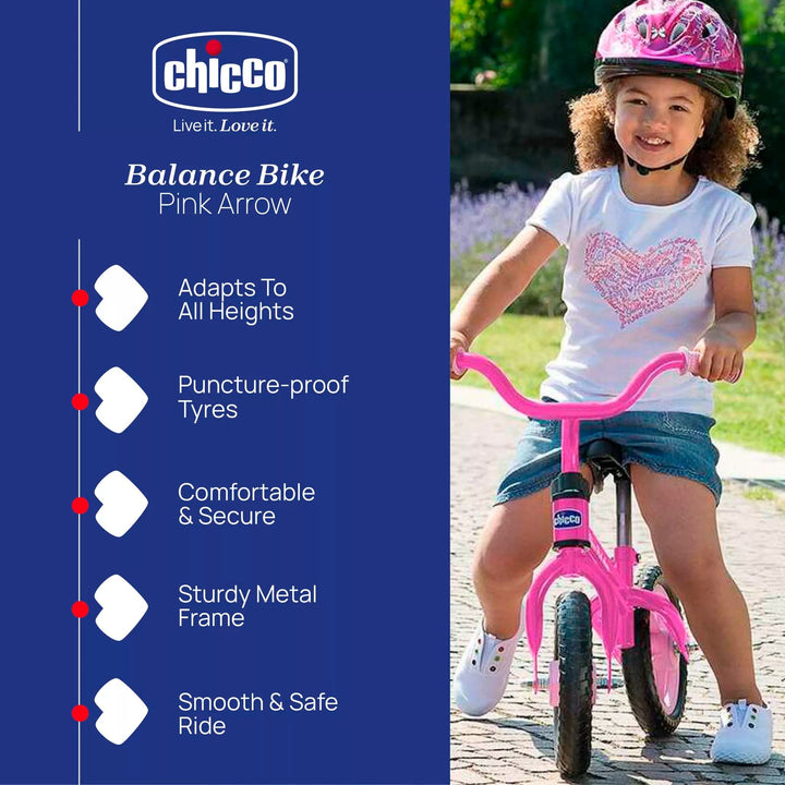 Chicco Balance Bikes Chicco Toy Balance Bike - Pink Arrow