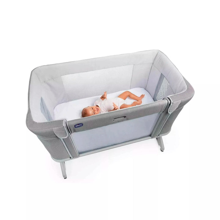 Chicco Bedside Crib Chicco Next2Me Forever Crib/Cot - Ash Grey