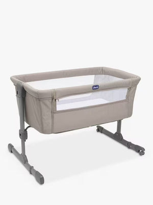 Chicco Bedside Cribs Chicco Next2Me Essential Bedside Crib - Dune Re-Lux