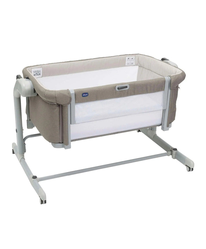 Chicco Bedside Cribs Chicco Next2Me Magic Evo Bedside Crib - Desert Taupe