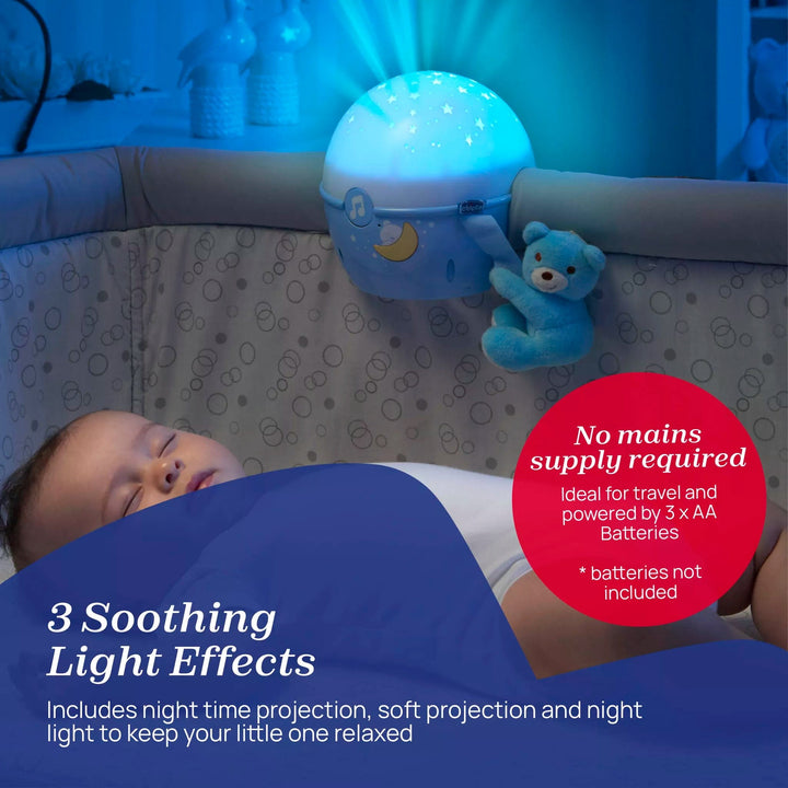 Chicco Cot Mobiles Chicco Next2Stars Crib Projector - Blue