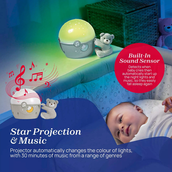 Chicco Cot Mobiles Chicco Next2Stars Crib Projector - Neutral