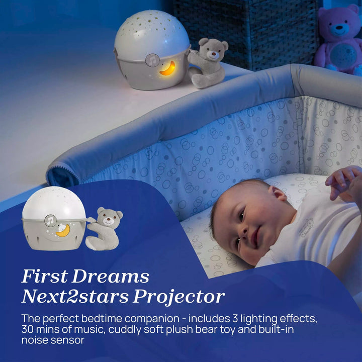 Chicco Cot Mobiles Chicco Next2Stars Crib Projector - Neutral