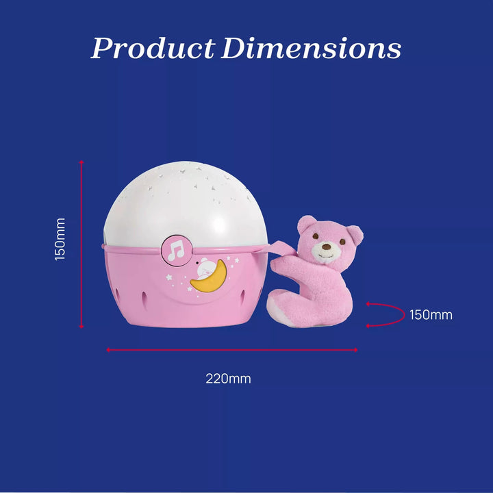 Chicco Cot Mobiles Chicco Next2Stars Crib Projector - Pink