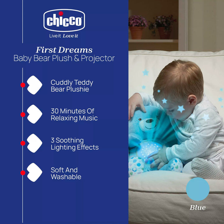 Chicco Toys Chicco Baby Bear Projector - Blue