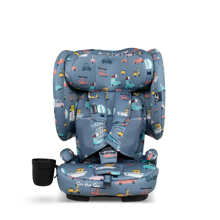 Cosatto On The Go i-Size Travel Car Seat Itchy Feet Sky – UK