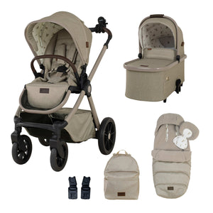 Cosatto Prams & Pushchairs Cosatto Giggle 4 Pram & Accessory Bundle - Special Edition, Hushmouse