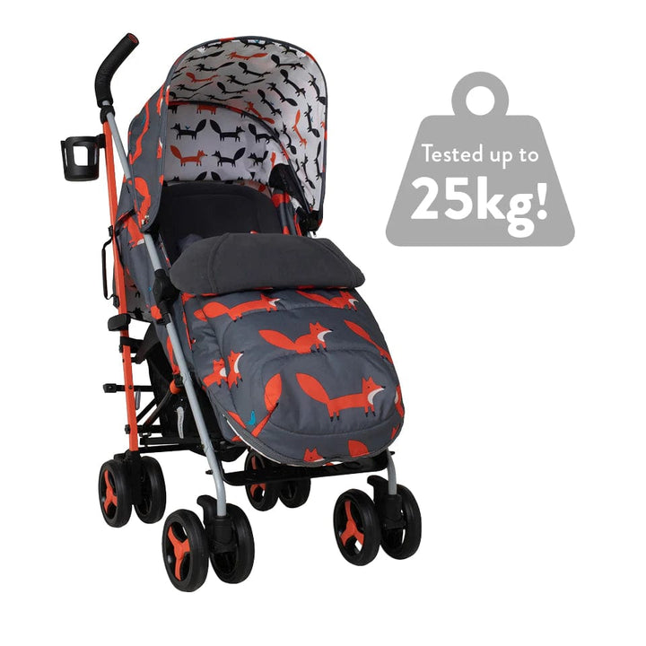 Cosatto Pushchairs Cosatto Supa 3 - Charcoal Mister Fox