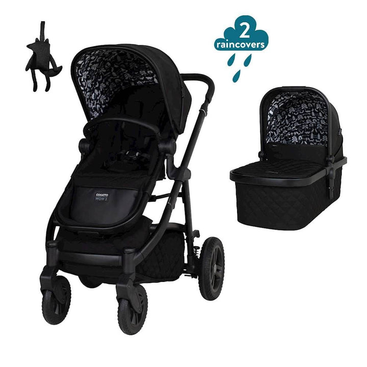 Cosatto Pushchairs Cosatto Wow 3 Pram and Pushchair - Silhouette