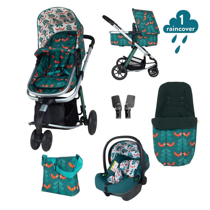 Cosatto Travel Systems Cosatto Giggle 2 in1 i-Size & Accessory Bundle - Fox Friends