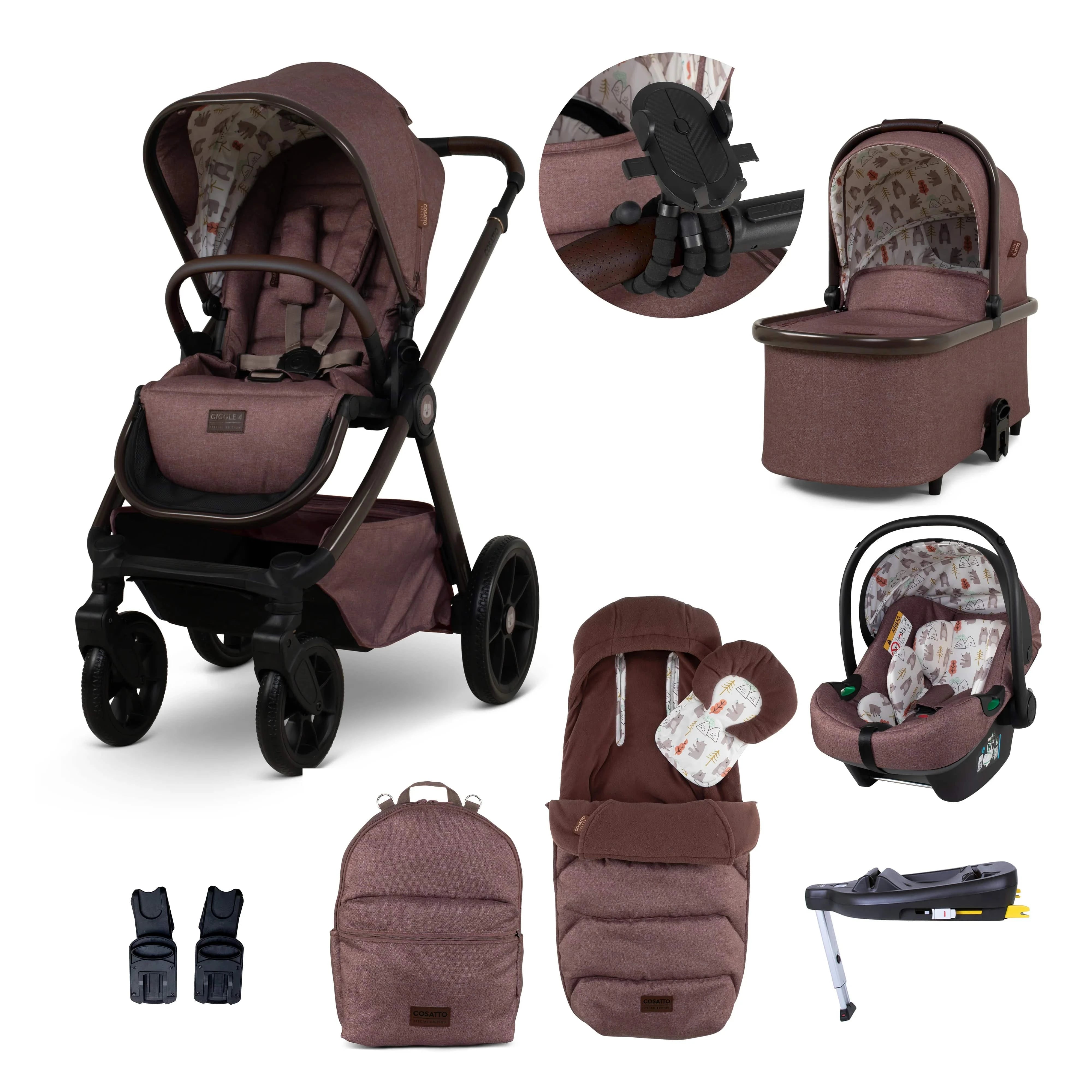 Cosatto Giggle 4 Special Edition Everything Bundle - Bear Hug – UK Baby ...