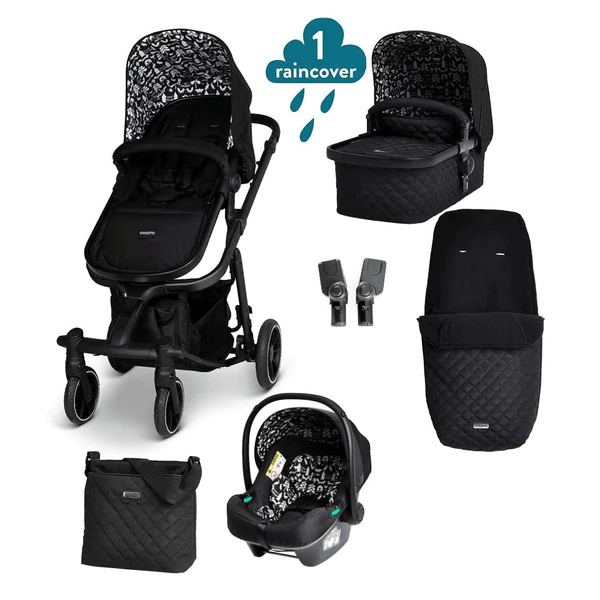 Cosatto Travel Systems Cosatto Giggle Trail i-Size Bundle with Accessory Pack - Silhouette