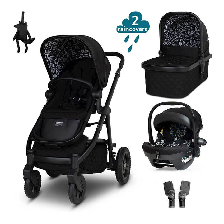 Cosatto Travel Systems Cosatto Wow 3 Car Seat Bundle - Silhouette