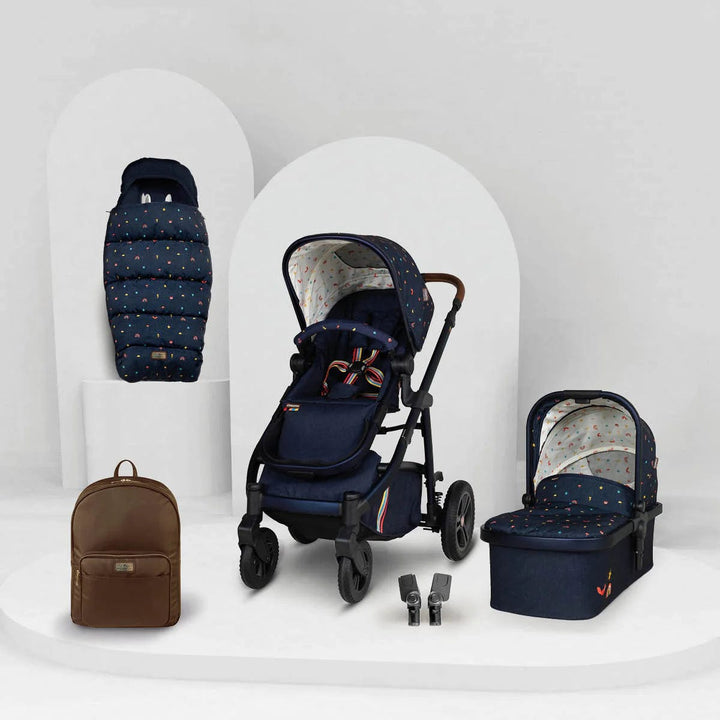 Cosatto Travel Systems Cosatto Wow 3 Pram and Accessory Bundle - Doodle Days