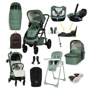 Cosatto Travel Systems Cosatto Wow 3 & Woosh City Ultimate Epic Bundle - Meadow
