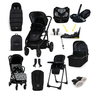 Cosatto Travel Systems Cosatto Wow 3 & Woosh City Ultimate Epic Bundle - Silhouette