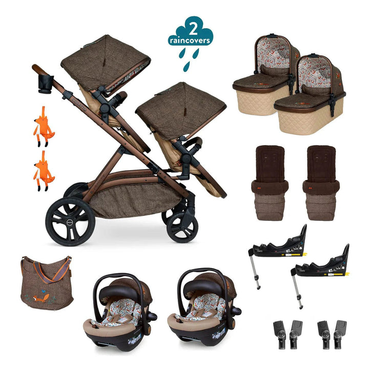 Cosatto Travel Systems Cosatto Wow XL Twin Bundle - Foxford Hall