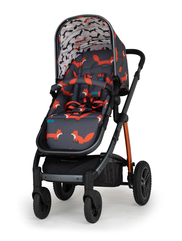 Cosatto Wheels Cosatto Wow 2 Pram and Pushchair - Charcoal Mister Fox