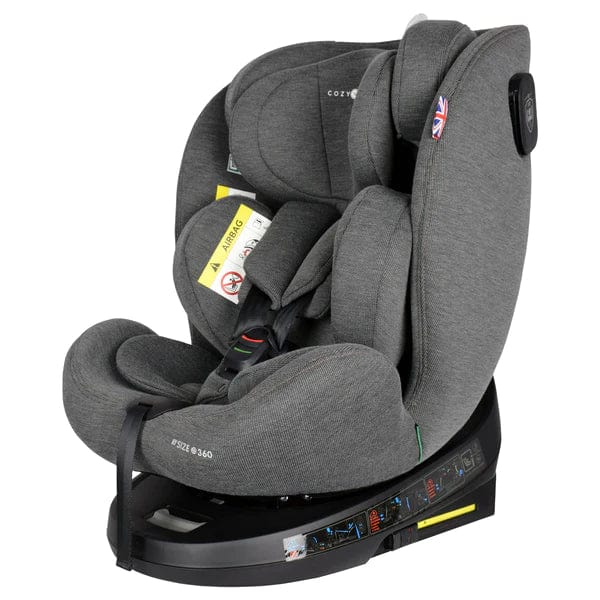Cozy N Safe car seats Cozy N Safe Apollo i-Size Child Car Seat - Moon Grey
