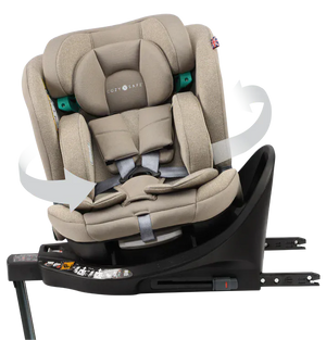 Cozy N Safe Car Seats Cozy N Safe Stanford i-Size 360 Car Seat - Ecru