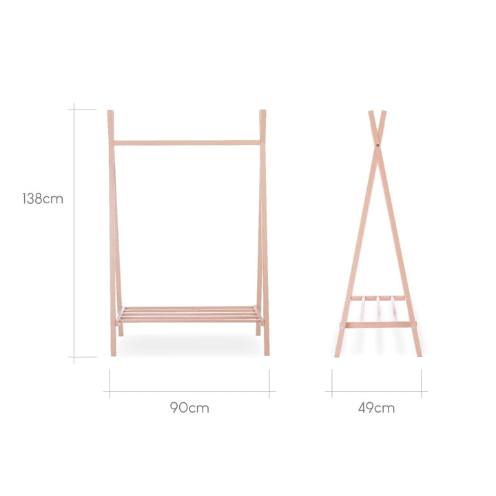 Cuddleco Clothes Rail CuddleCo Nola Clothes Rail - Soft Blush