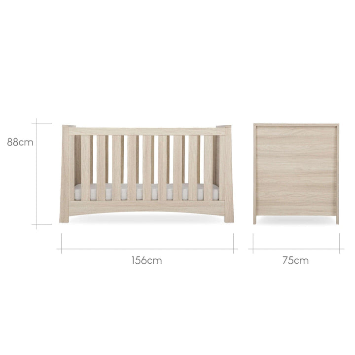 Cuddleco Cot Beds CuddleCo Isla Cot Bed - Ash