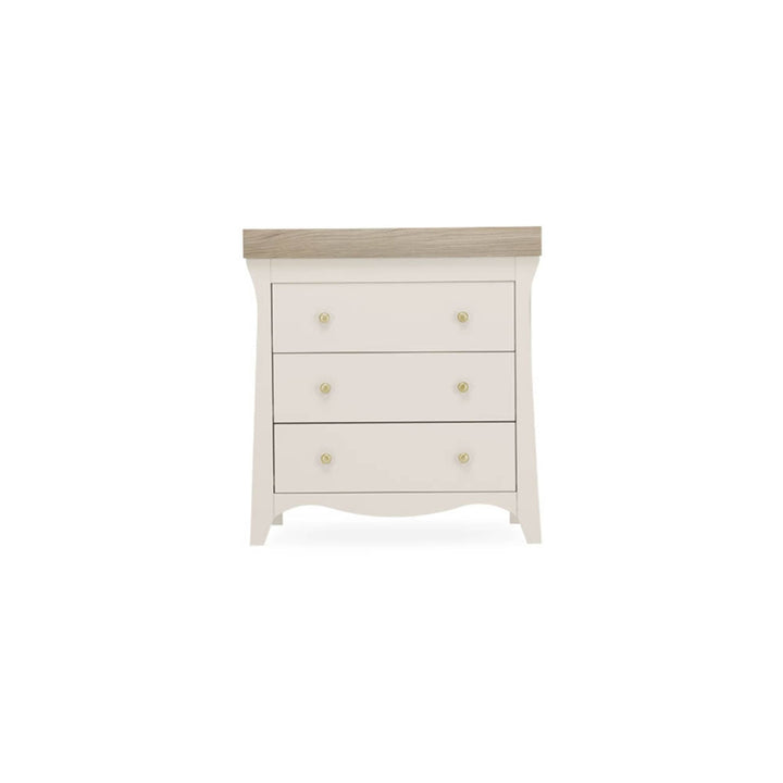 Cuddleco Dressers CuddleCo Clara 3 Drawer Dresser & Changer Cashmere