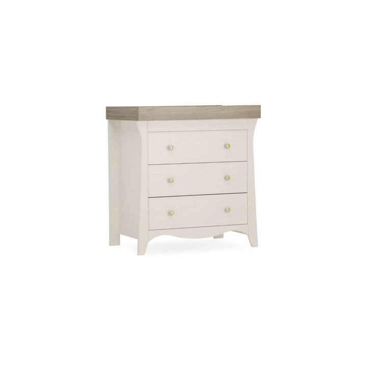 Cuddleco Dressers CuddleCo Clara 3 Drawer Dresser & Changer Cashmere