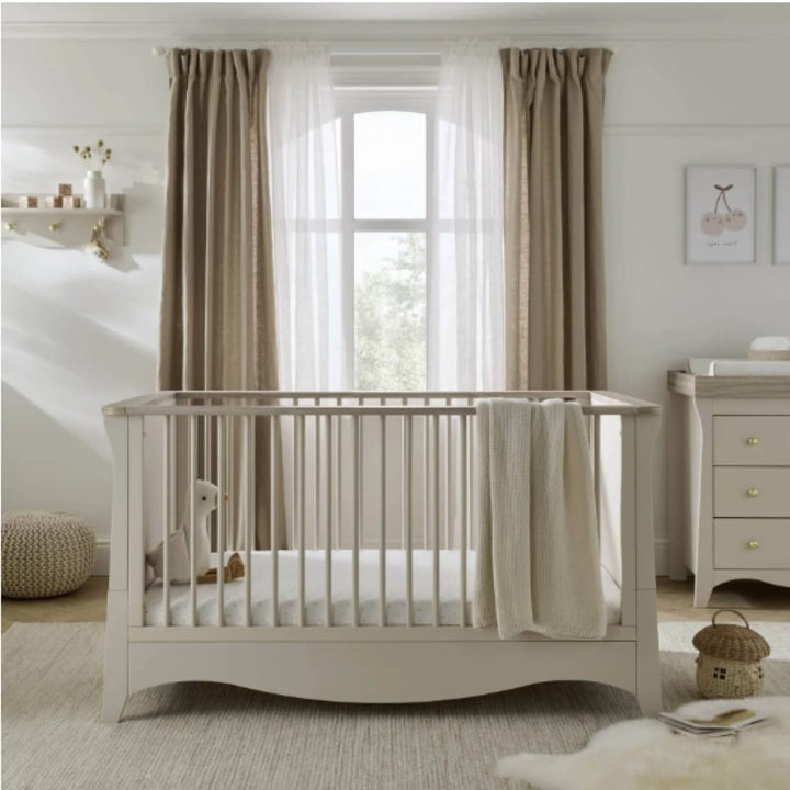 Cuddleco Furniture Sets CuddleCo Clara Cot Bed Cashmere