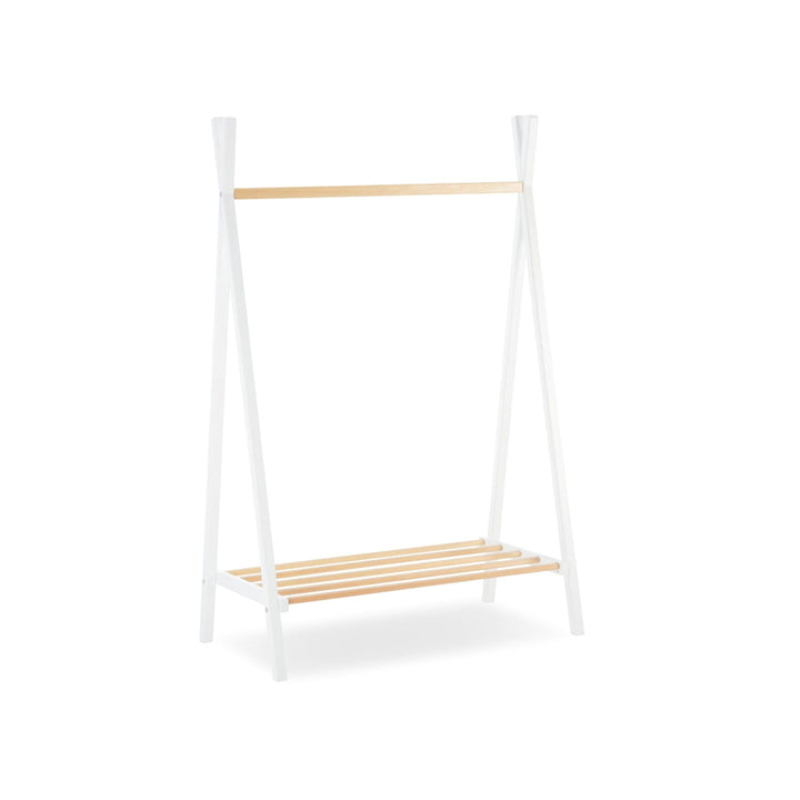 Cuddleco Furniture Sets CuddleCo Nola Clothes Rail - White & Natural