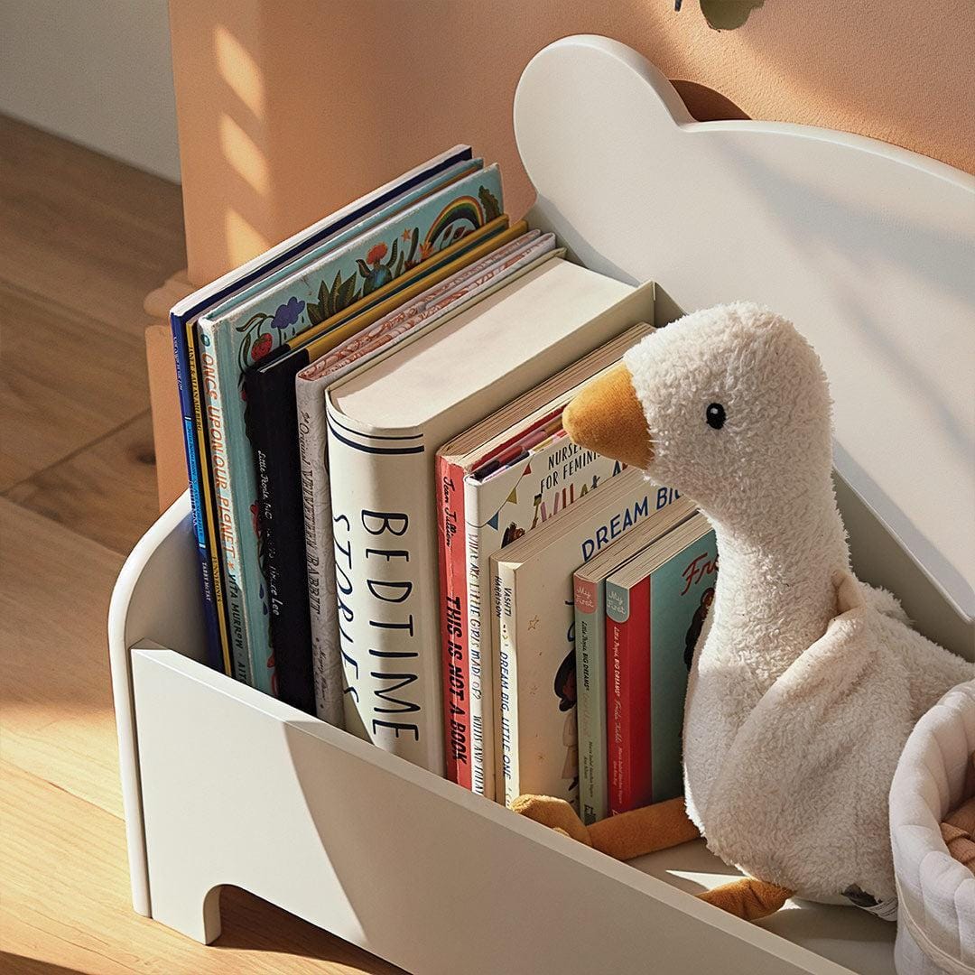 CuddleCo Bear Book Storage Pebble | Kids Book Rack & Display Shelf UK ...