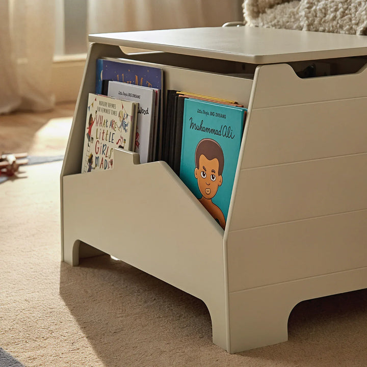 CuddleCo Play House Storage Box Pebble | Kids Toy & Book Storage UK ...