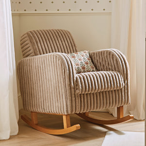 Cuddleco Nursing Chairs CuddleCo Etta Faux Fur Nursing Chair - Mink
