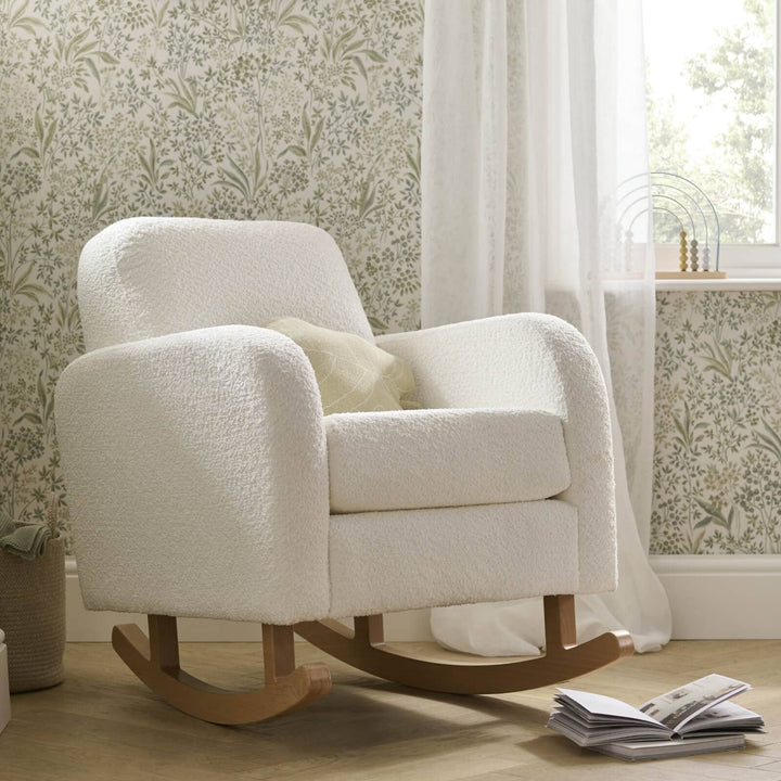 Cuddleco Nursing Chairs CuddleCo Etta Nursing Chair - Boucle Off-White