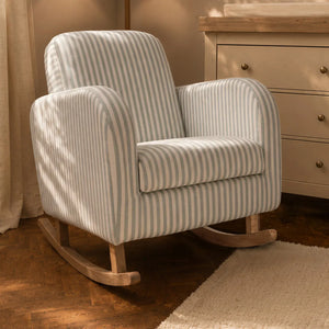 Cuddleco Nursing Chairs CuddleCo Etta Nursing Chair - Sea Salt Stripe